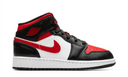 Buty Air Jordan 1 Mid Black Fire Red