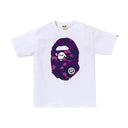 Koszulka BAPE ABC Camo By Bathing Ape Tee White Purple BAPE Koszulki