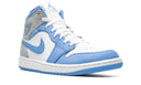 Buty Air Jordan 1 Mid University Blue Grey AIR JORDAN Jordan 1 Mid