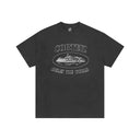 Corteiz Reflective Alcatraz Tee Triple Black