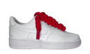 Nike Air Force 1 White Red Rope