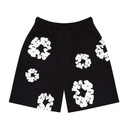 Spodenki Denim Tears The Cotton Wreath Shorts Black