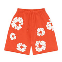 Spodenki Denim Tears The Cotton Wreath Shorts Orange