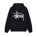 Stüssy Men's Basic Stüssy Hood Zip Black
