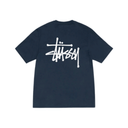 Stussy Basic Logo Tee Navy