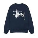 Stussy Men's Basic Stussy Crew Navy