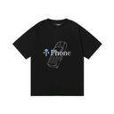 Koszulka Trapstar T-Phone Black TRAPSTAR Koszulki