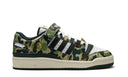 Adidas Forum 84 Low Bape 30th Anniversary Green Camo Adidas Forum
