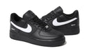 nike air force 1 black white supreme