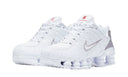 Nike Shox TL White Metallic Silver Max Orange