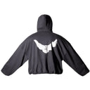 Yeezy Gap Balenciaga Dove Hoodie Washed Black LAA