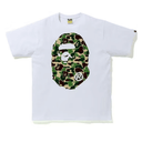 Koszulka ABC Camo By Bathing Ape Tee White/Green