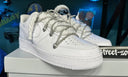 Buty Nike Air force 1 Double Rope Laces White/Silver Chain