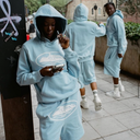 Bluza Corteiz Alcatraz Hoodie 2024 Baby Blue L CORTEIZ Bluza