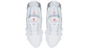 Nike Shox TL White Metallic Silver Max Orange