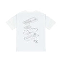 Koszulka Trapstar T-Phone White