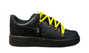 Buty Nike Air force 1 Double Rope Laces Black Yellow