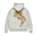 Bluza Stussy Hoodie Flame Ash Heather L STUSSY Bluza
