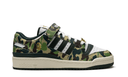 Adidas Forum 84 Low Bape 30th Anniversary Green Camo