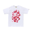 Koszulka BAPE ABC Camo Rebuild Tee White/Pink