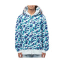 BAPE ABC Camo Shark Full Zip Hoodie Blue