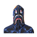BAPE Color Camo Shark Full Zip Hoodie Navy