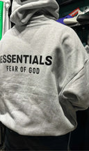 Bluza Fear of God Essentials Fleece Hoodie Light Heather Gray Essentials Bluza