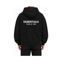 Bluza Essentials Hoodie Fleece Black Essentials Bluzy