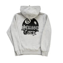 Bluza Stussy Hoodie 8 Ball Corp Ash Heather L STUSSY Bluza