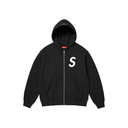 Bluza Supreme S Logo Zip Up Hooded Sweatshirt Black