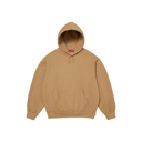 Bluza Supreme Satin Appliqué Hooded Sweatshirt (FW25) Brown