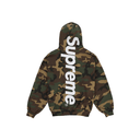 Bluza Supreme Satin Applique Hooded Sweatshirt (SS26) Woodland Camo