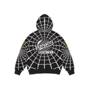 Bluza Supreme Vanson Leathers Spider-Man Zip Up Hooded Sweatshirt Black
