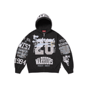 Bluza Supreme Warriors Applique Zip Up Hooded Sweatshirt Black