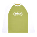 Bluzka Corteiz Raglan Long-Sleeve Tee 'Sage Green'