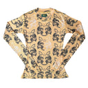 Bluzka Corteiz Women's Tiger Mesh Longsleeve Yellow