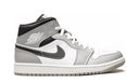 Buty Air Jordan 1 Mid Light Smoke Gray Anthracite 