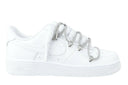 Buty Nike Air force 1 Double Rope Laces White/Silver Chain