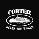 corteiz logo white black alcatraz