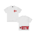 Koszulka Corteiz Star Mesh Tee White/Red Corteiz Corteiz