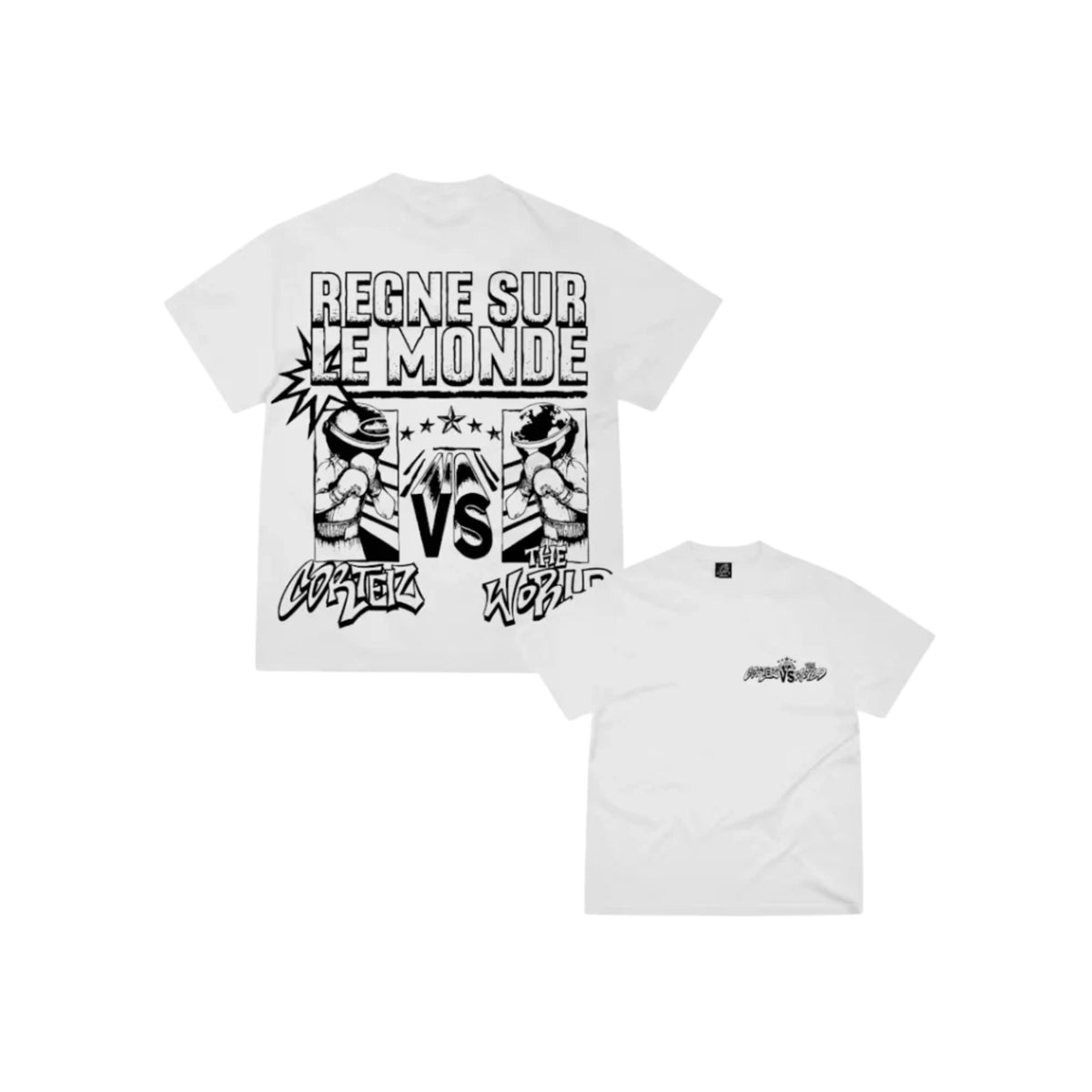 Koszulka Corteiz T-Shirt VS The World Tee White – Street-Zone