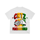 Corteiz PeaceInnaWorld Tee White
