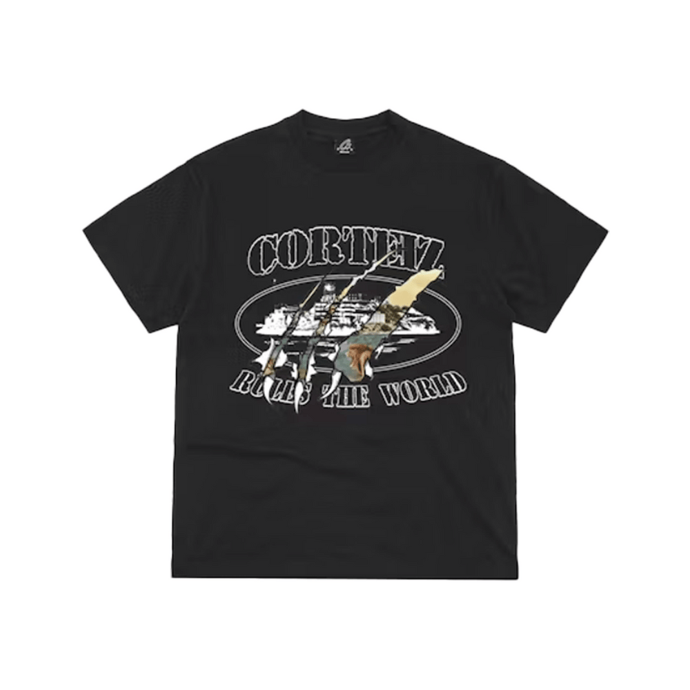 Koszulka Corteiz T-Shirt Narnia Rip Tee Black