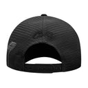 Czapka Corteiz ALCATRAZ PUFF PRINT TRUCKER HAT [TRIPLE BLACK]