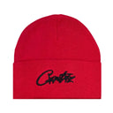 Czapka Corteiz Allstarz Folded Beanie - RedBlack