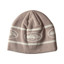 Czapka Corteiz Repeat Alcatraz Beanie - Brown Cream