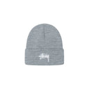 Czapka Stussy CUFF BEANIE STOCK Grey Heather