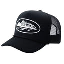 Czapka Corteiz Alcatraz Black/white Trucker Hat