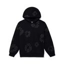 Denim Tears Cotton Wreath Hoodie Black Monochrome