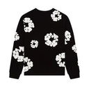 Bluzka Denim Tears Long Sleeve Cotton Wreath T-shirt Black DENIM TEARS Bluza
